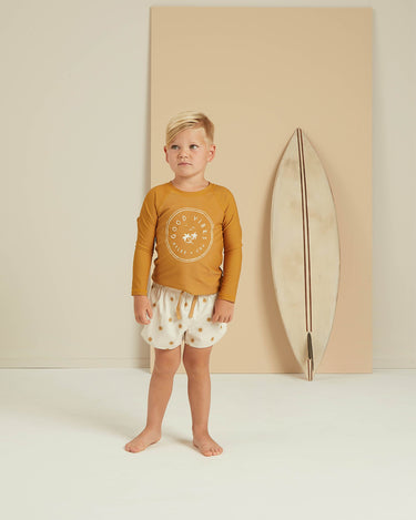 Rylee + Cru Rashgaurd Top, Good Vibes